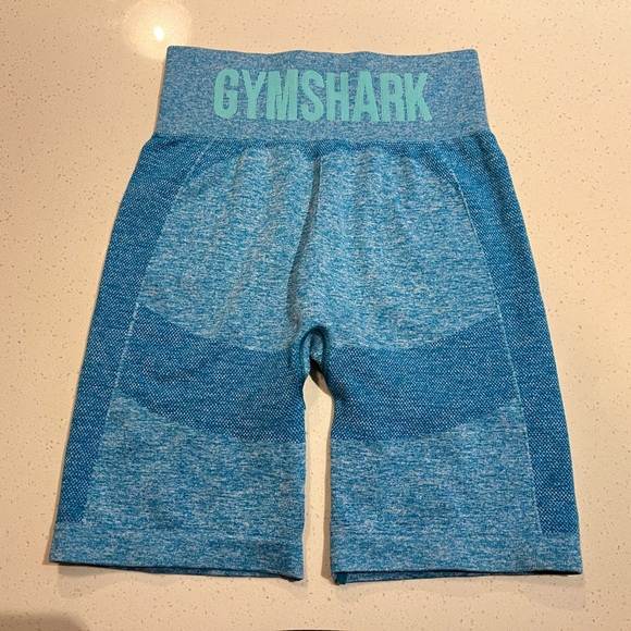 Gymshark Flex Shorts in Atlas Blue Marl Size Small - Picture 6 of 7